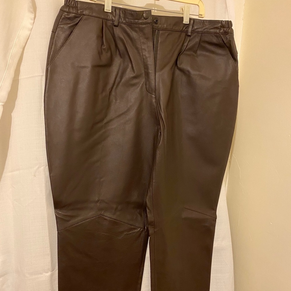 Leather pants